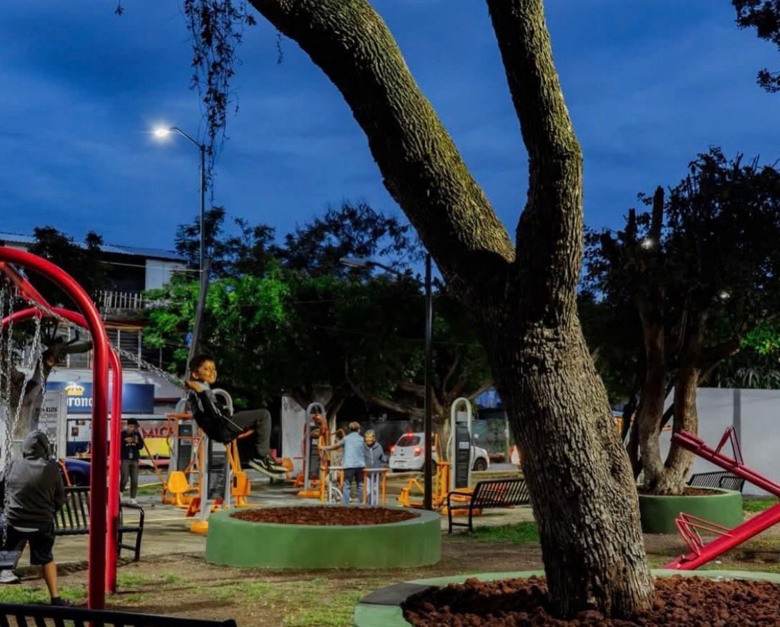 Parque Módulo de Bomberos de Cuautlixco, recuperado dentro del Plan Cuautla